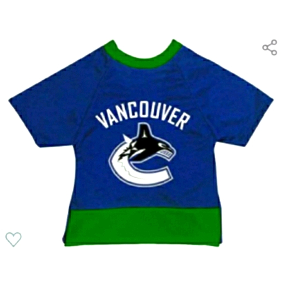 💥NWT Canucks Dog Jersey